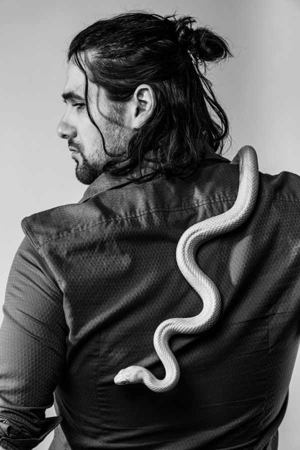 Művészi BW kreatív — kígyó motívum &mdash; Great Tide fotó portfólió